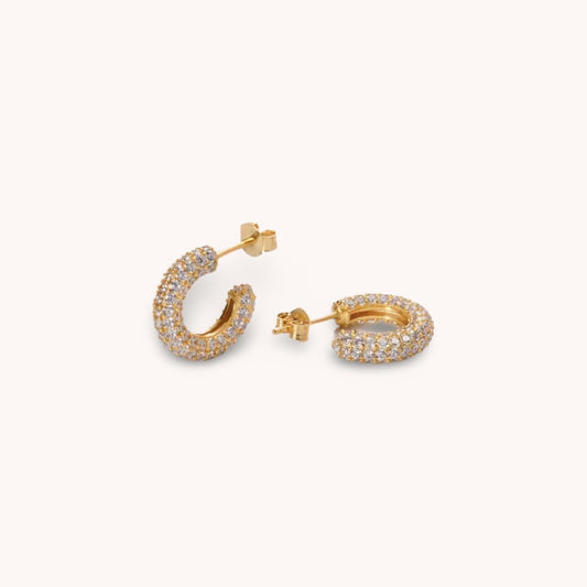 THE JUNE PAVÉ HOOPS